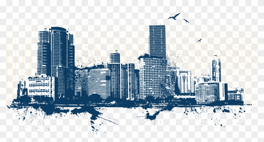 Colorful Skyline , Png Download - Colorful Skyline Clipart #2671476