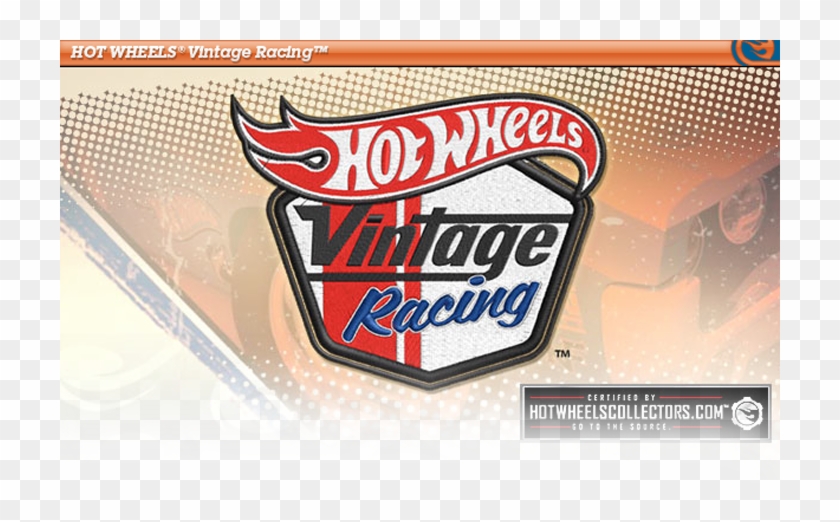Hot Wheels Vintage Racing Logo 5 By Cheryl - Hot Wheels Clipart