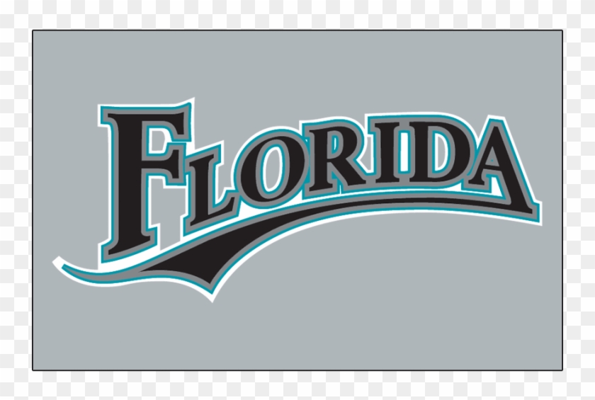 Miami Marlins Logos Iron On Stickers And Peel-off Decals - Florida Script Clipart