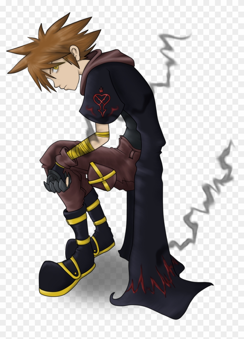 Sora Drawing Heartless - Cartoon Clipart #2672393