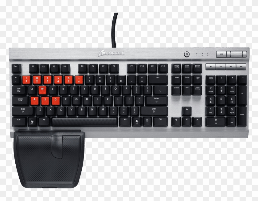 The K60 Specializes In First Person Shooters , With - Corsair Vengeance K60 Clipart #2672630