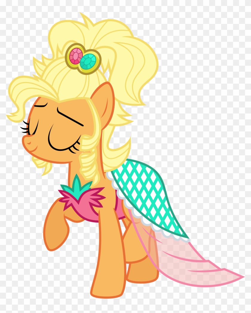 Download Png - My Little Pony Applejack Dress Clipart #2672861