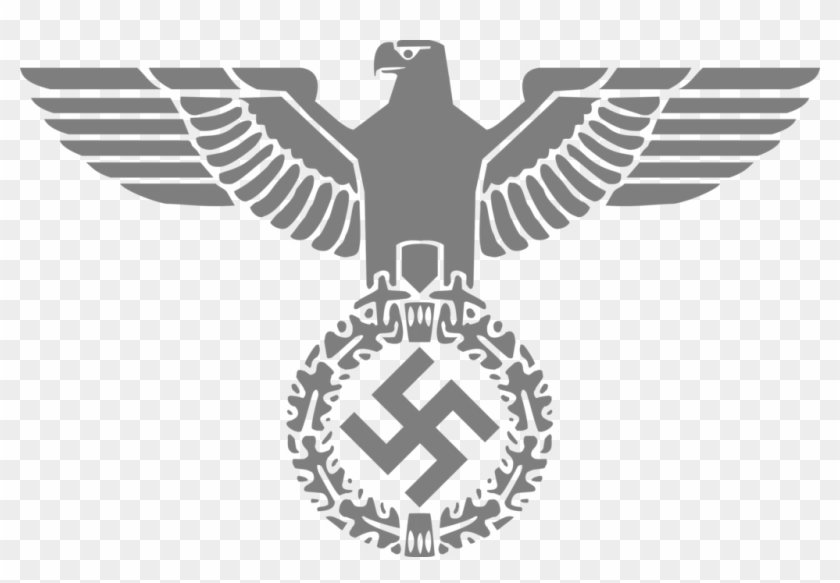 Nazi Eagle Png - German Coat Of Arms Ww2 Clipart