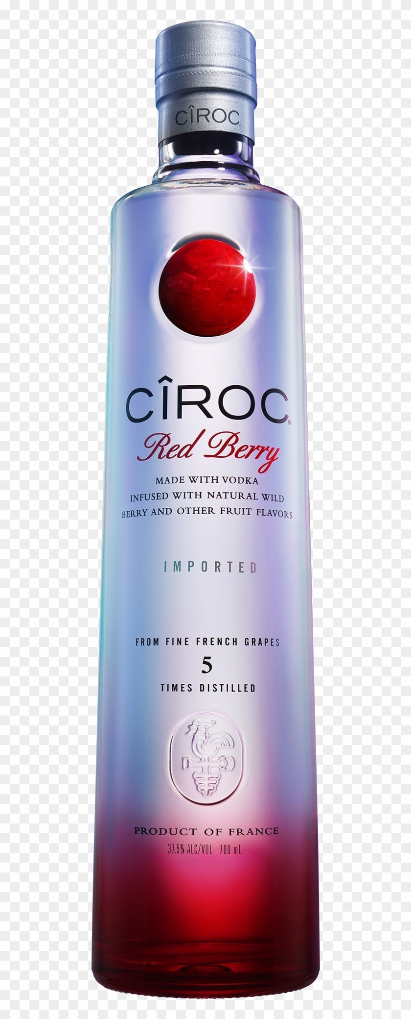 Ciroc Bottle Png - Ciroc Red Berry Clipart #2673539