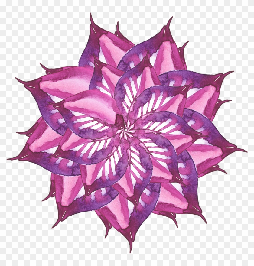 Simple Purple Creative Watercolor Png And Psd - Watercolor Painting Clipart