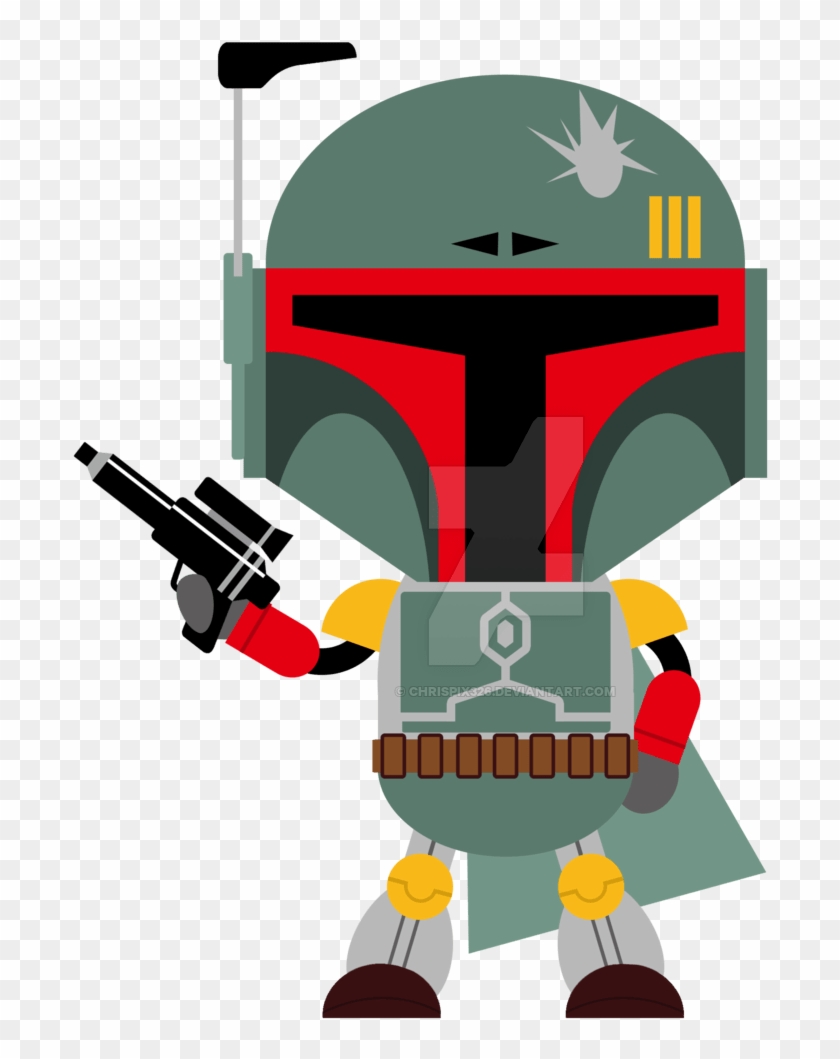 Boba Star Wars Baby Clip Art Png - Cute Star Wars Clipart Transparent Png