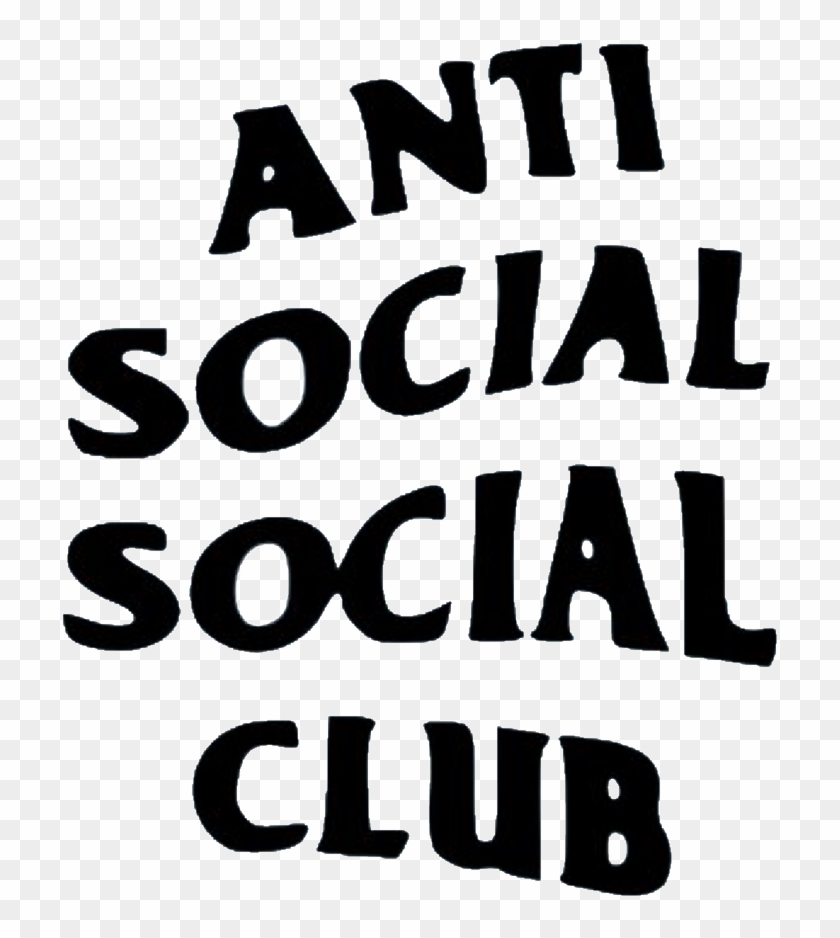 Anti Social Social Club Logo Png - Illustration Clipart