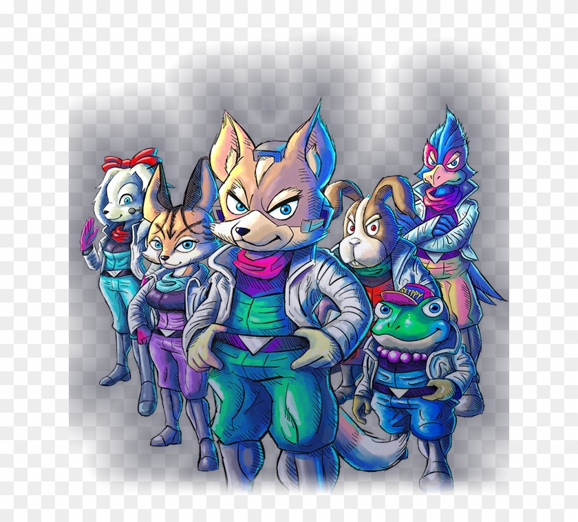 715kib, 640x853, Img Member - Star Fox 2 Box Art Clipart
