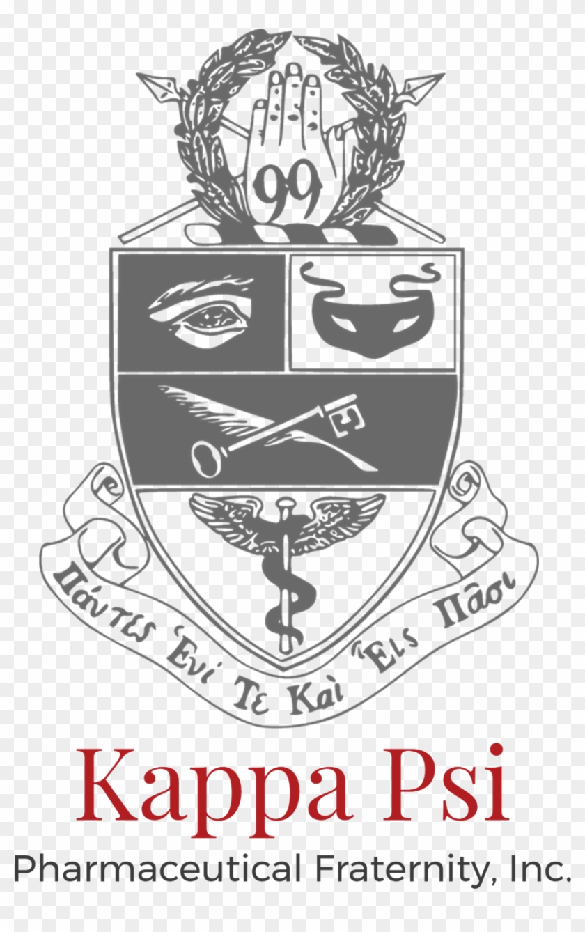 1111 X 1514 5 - Kappa Psi Pharmaceutical Fraternity Crest Clipart