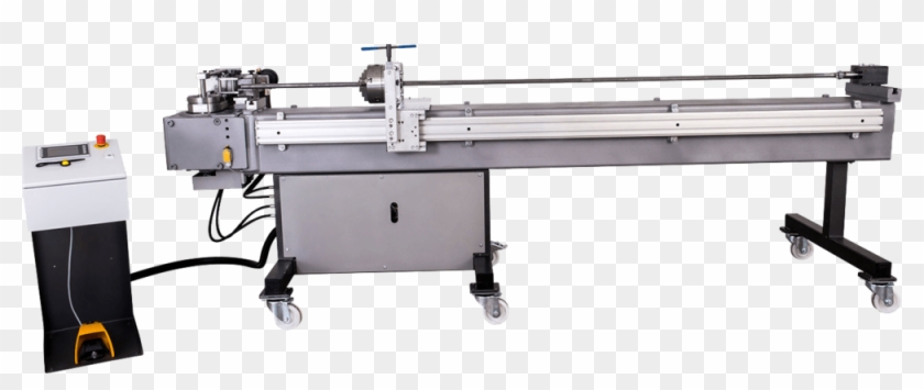 Qms-50 Mandrel Rotary Bender With Carriage On Wheels - Metal Lathe Clipart