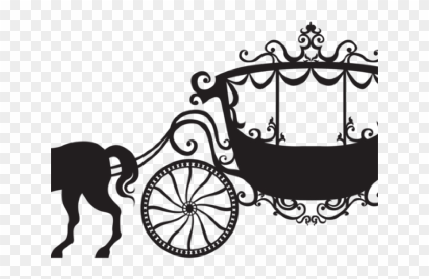 Drawn Carriage Svg - Clipart Horse And Carriage - Png Download