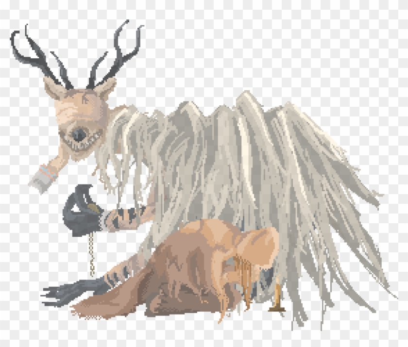 Vire - Bloodborne Vicar Amelia Clipart #2674517