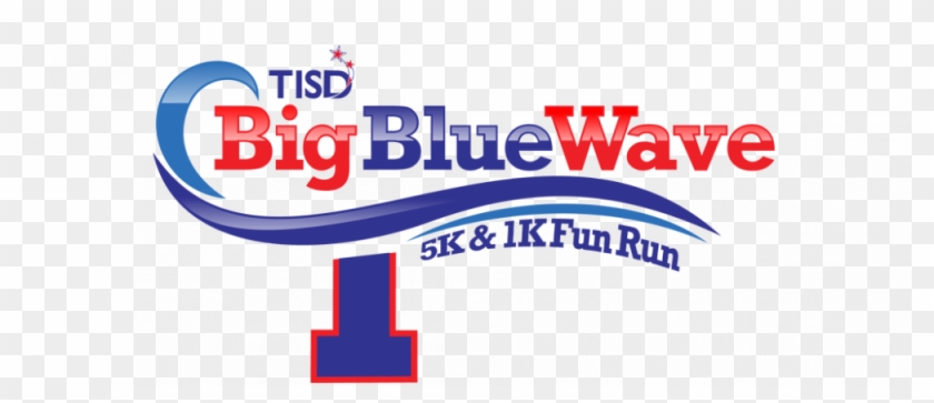 Big Blue Wave - Fun Run Design Clipart #2674523