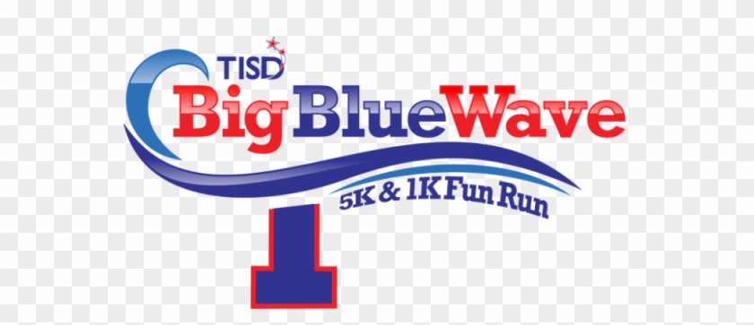 Big Blue Wave Fun Run Design Clipart 2674523 Pikpng