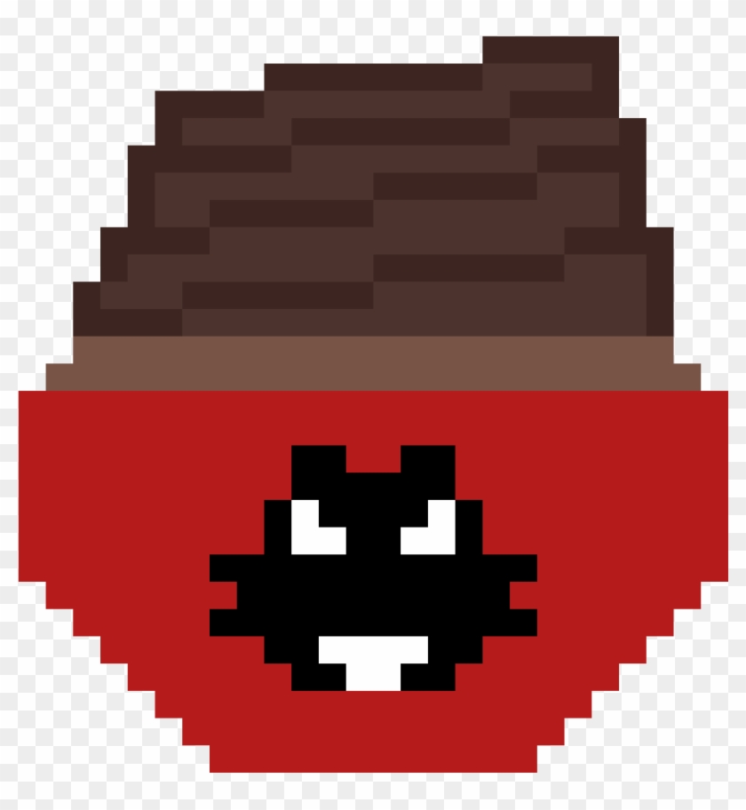Eggman's Chocolate Cupcake - Chartwell Clipart