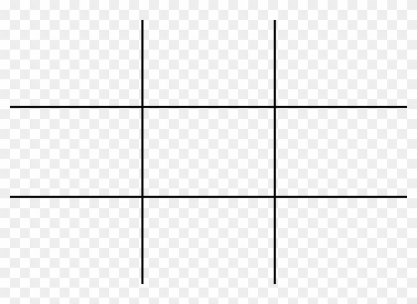 How To Create An Image With The - Rule Of Thirds Grid Png Clipart