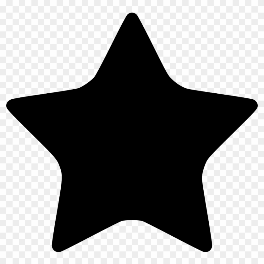Star Round Comments - Black Star Silhouette Clipart #2674966