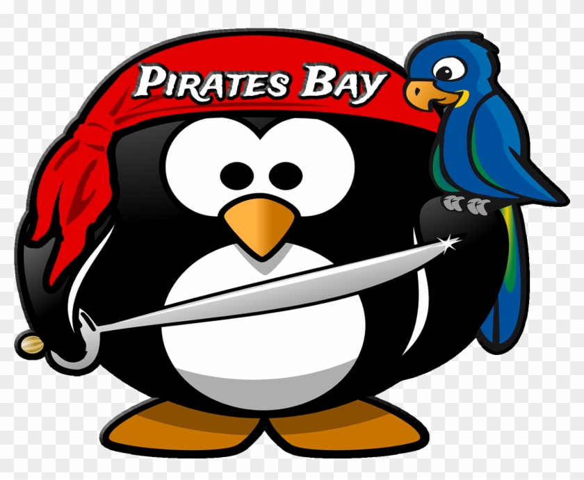 Pirate's Bay Water Park - Penguin Pirate Clipart #2675001