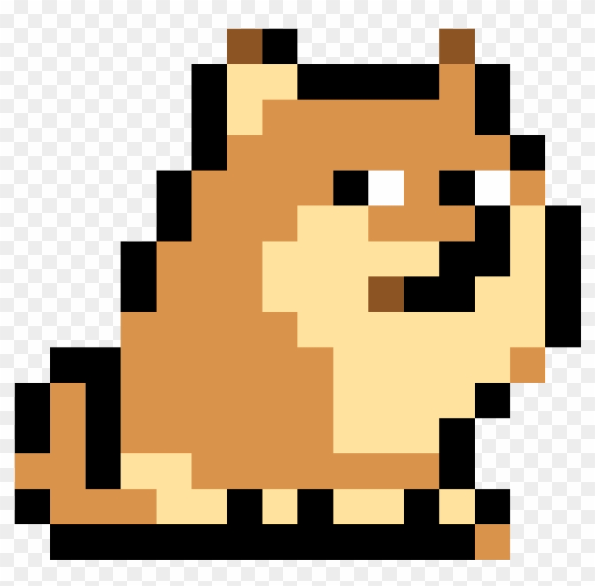 Doge Meme Pixel Art