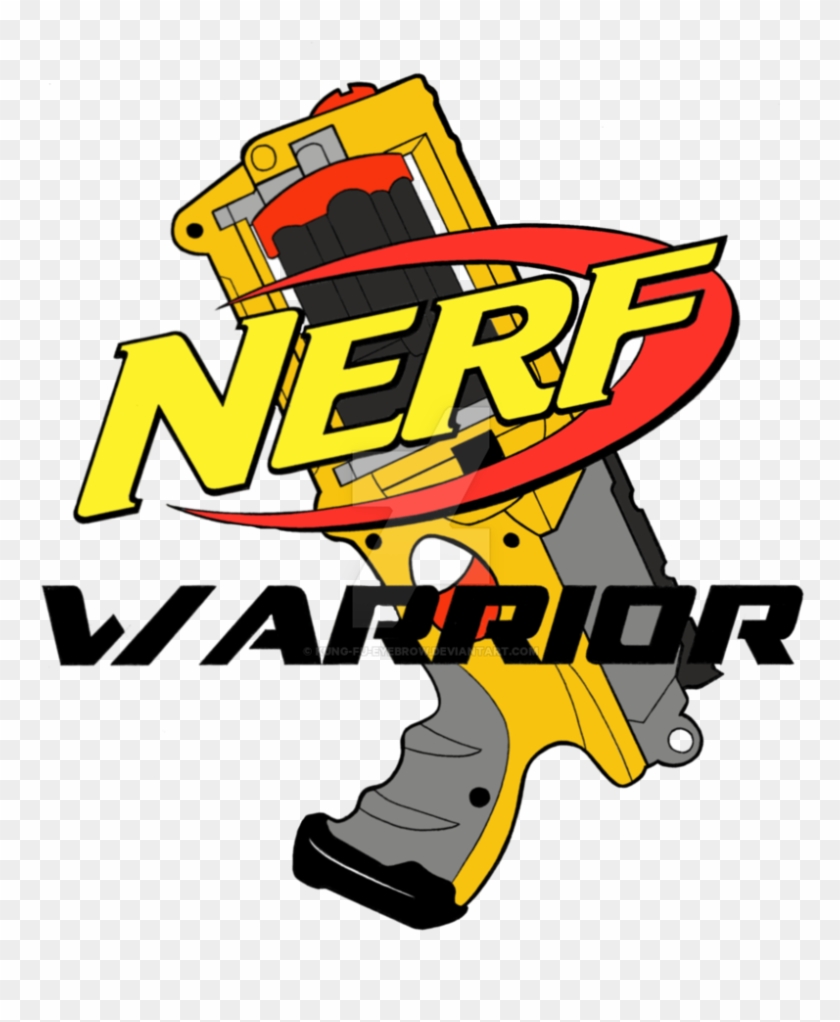 Nerf Warrior By Kung Fu Eyebrow - Nerf Warrior Logo Clipart #2675592