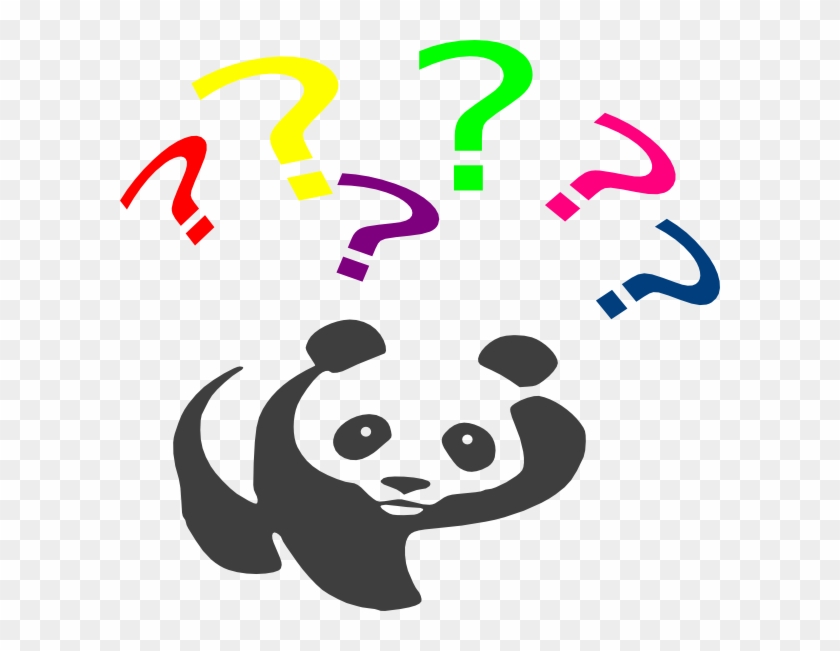 Questioning Clip Art - Question Panda Clipart - Png Download