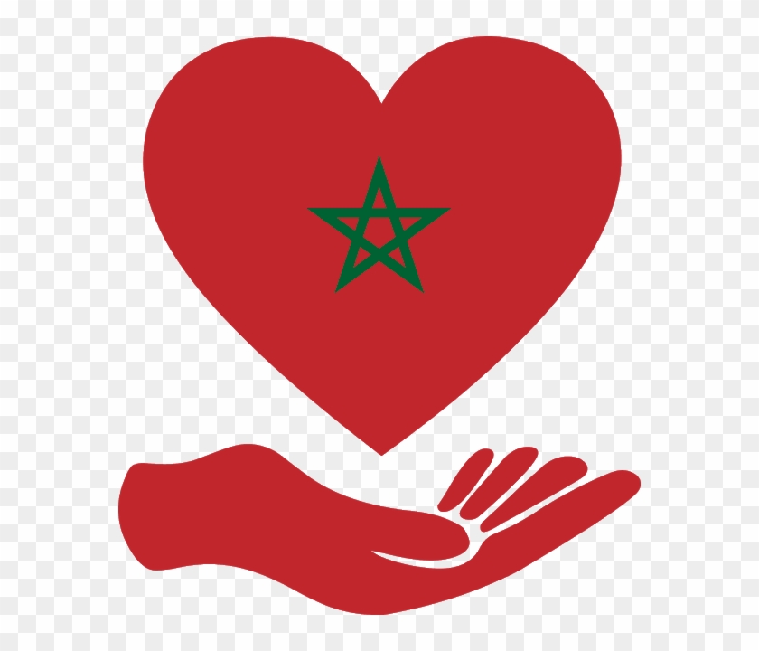 Download Flag Love Morocco Svg Eps Png Psd Ai Vector - Morocco Love Png Clipart