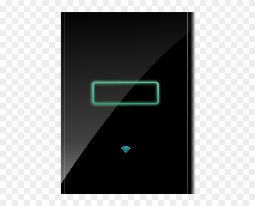 One Gang Switch Black - Graphic Design Clipart #2676273