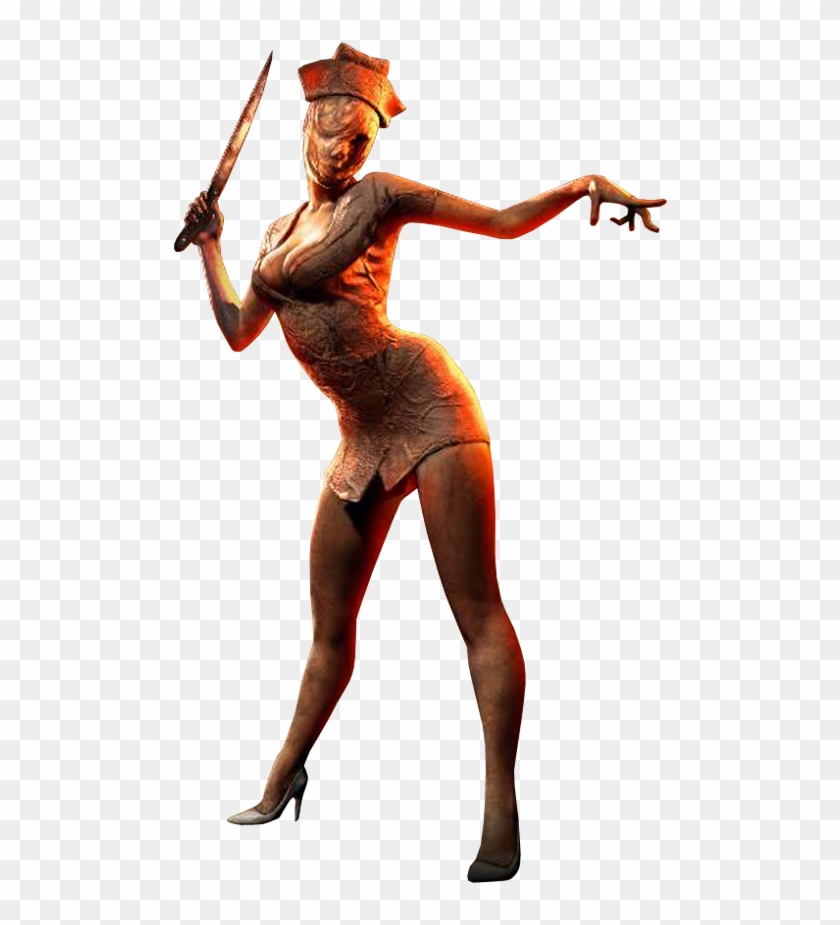 The Nurse Is The First Enemy Encountered By Alex Shepherd - Silent Hill Png Clipart