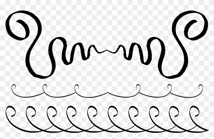 The Graphics Monarch Royalty Free Doodle Borders Hand - Line Art Clipart #2676384