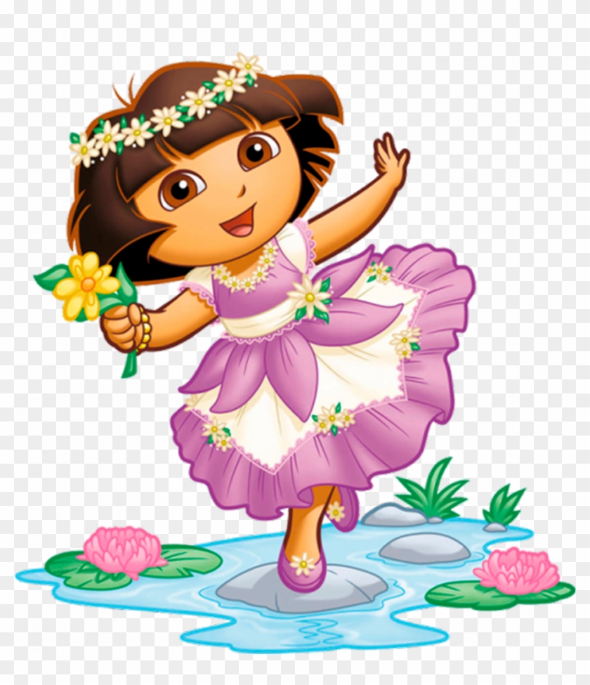 Dora The Explorer - Dora The Explorer Dora Saves King Unicornio Clipart