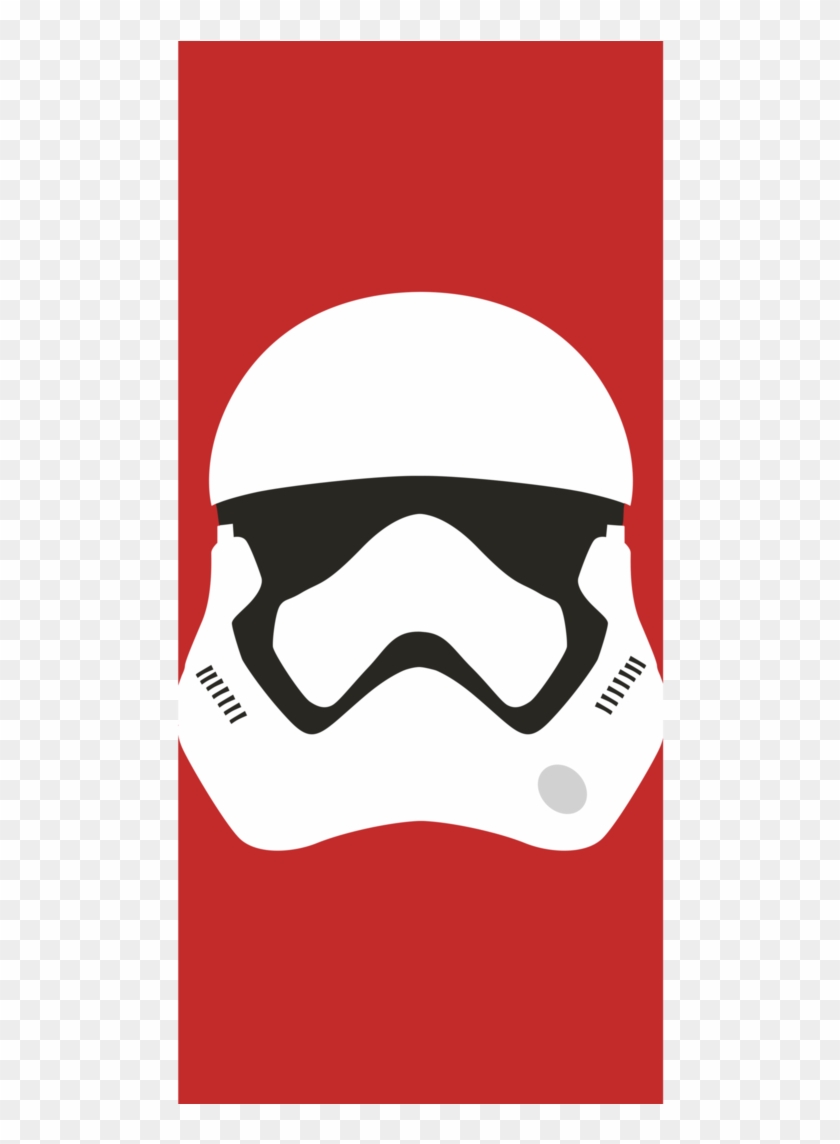 First Order Stormtrooper Helmet Vector Clipart #2676692