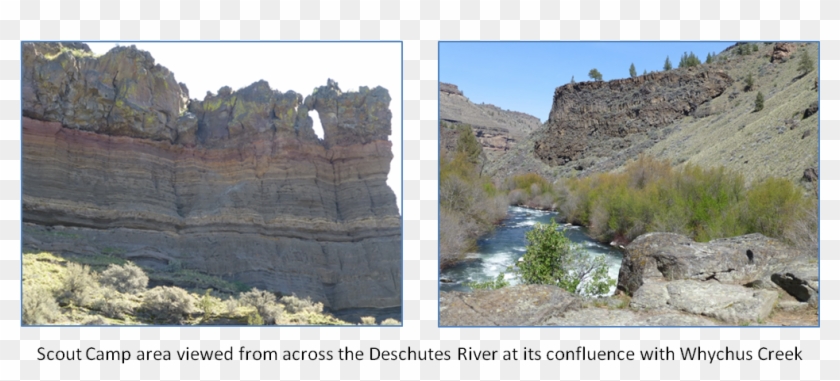 The Deschutes Formation Ranges In Age From Approximately - Outcrop Clipart