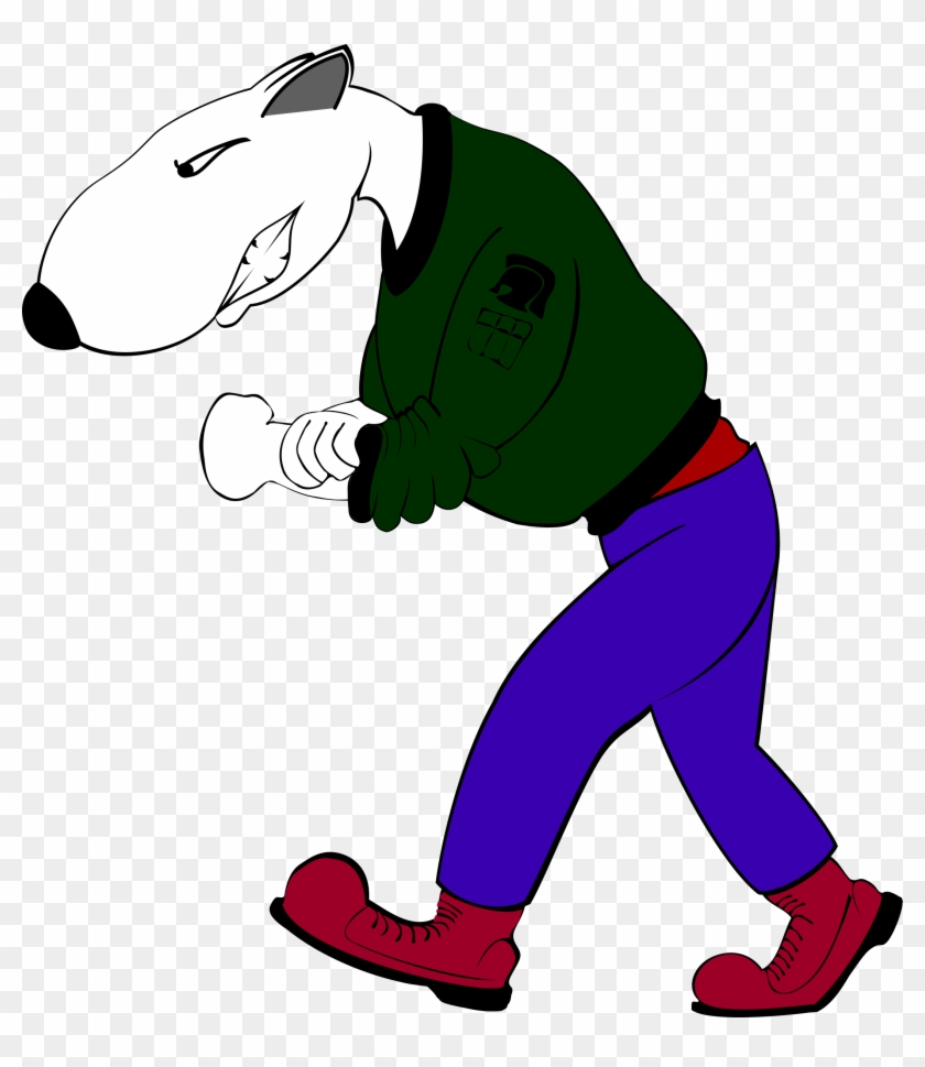 This Free Icons Png Design Of Bulli As Skinhead Cartooned - Skinhead Vector Clipart