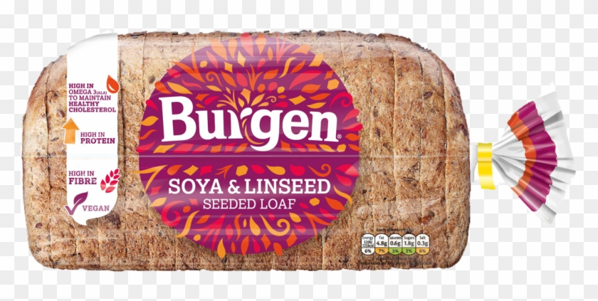 Soya & Linseed Pack Image - Burgen Soya And Linseed Clipart #2677260
