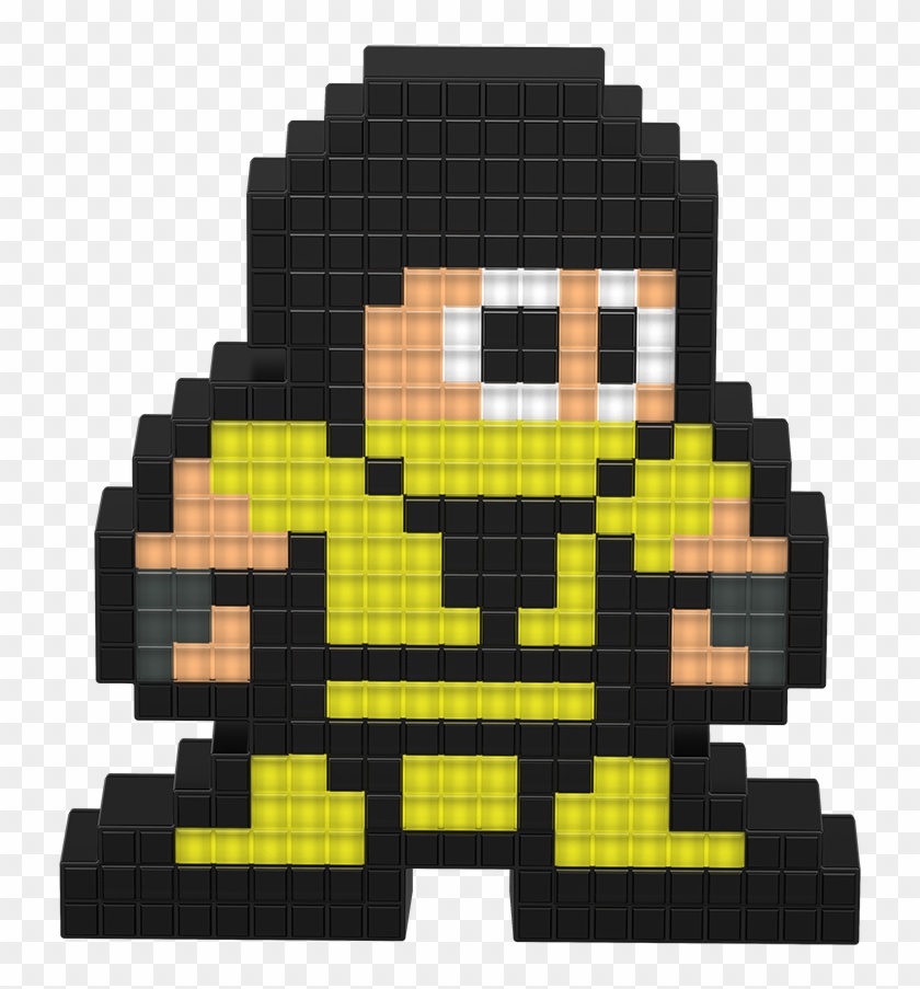 Scorpion - - Pixel Art Mortal Kombat Clipart