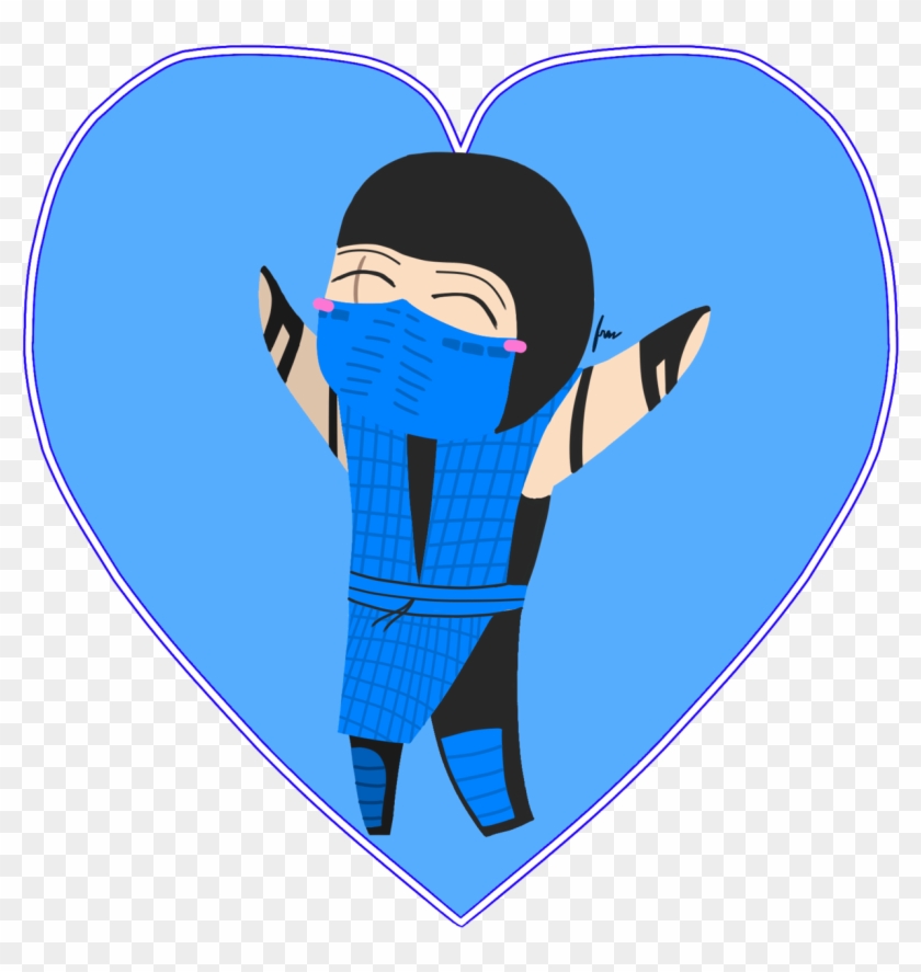 Chibi Scorpion And Chibi Sub-zero Fanart Again - Cartoon Clipart
