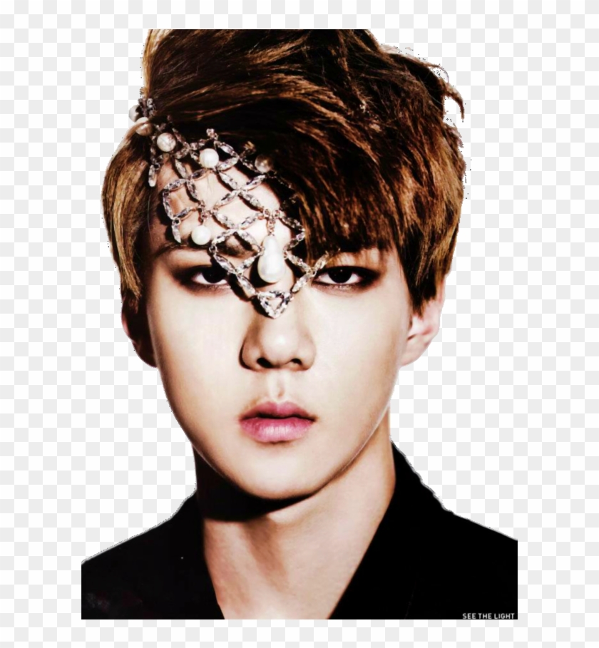 Sehun Face Png - Minecraft Skin Exo Sehun Clipart #2677633