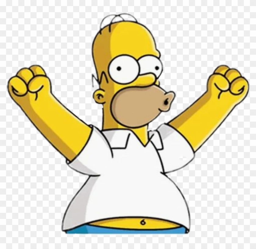 Los Simpson Homero @xcataisix Homero Simpson Stickers - Homer Simpson Ohoo Clipart