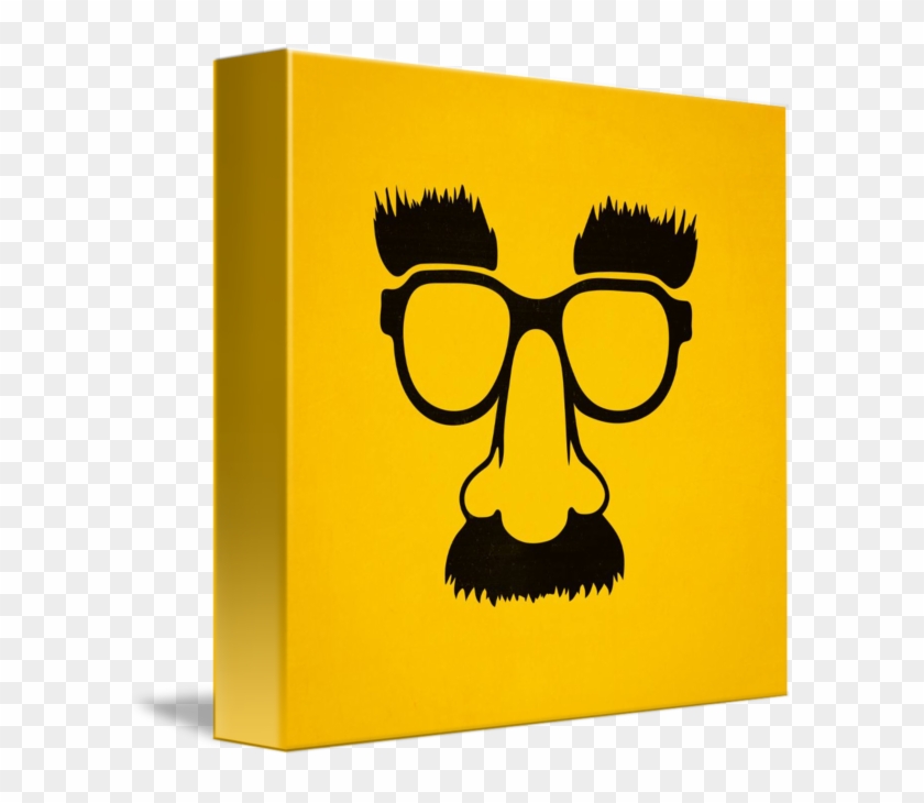 Groucho Mask Glasses By Philipp Rietz - Groucho Glasses Clipart