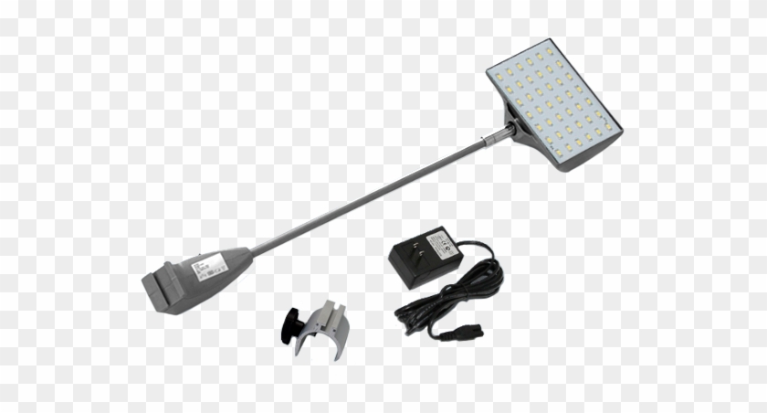 Gray Led Banner Stand Light - Rear-view Mirror Clipart