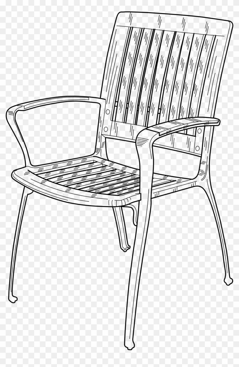 This Free Icons Png Design Of Plastic Chair - Chair Clip Art Transparent Png #2678250