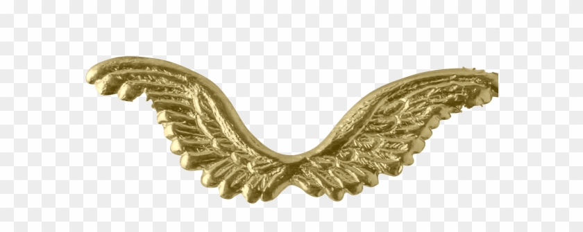 Die Cut Articles Angel Wings Gold, 3,5 X 1,5cm - Golden Eagle Clipart