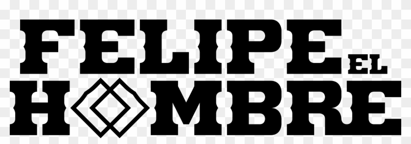 Logo Png Negro Sin Fondo - Felipe El Hombre Logo Clipart