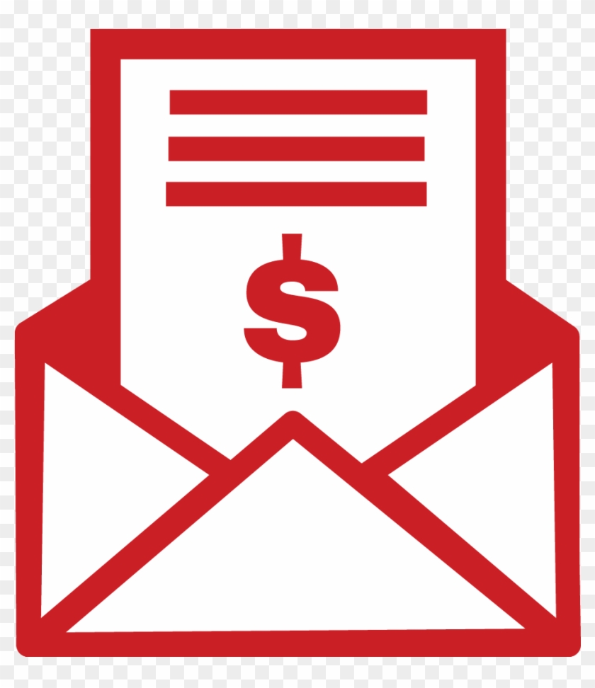 Fishers Icon Support Billing Finance@2x - Email With Attachment Icon Clipart #2679816