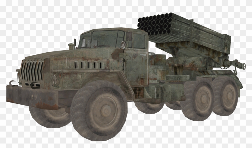 Category Call Of Duty Modern Warfare 3 Cut Vehicles - Bm 21 Grad Transparent Clipart #2680045