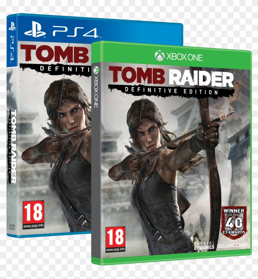 Today Crystal Dynamics Launched Tomb Raider Definitive - Tomb Raider Definitive Ps4 Clipart #2680340