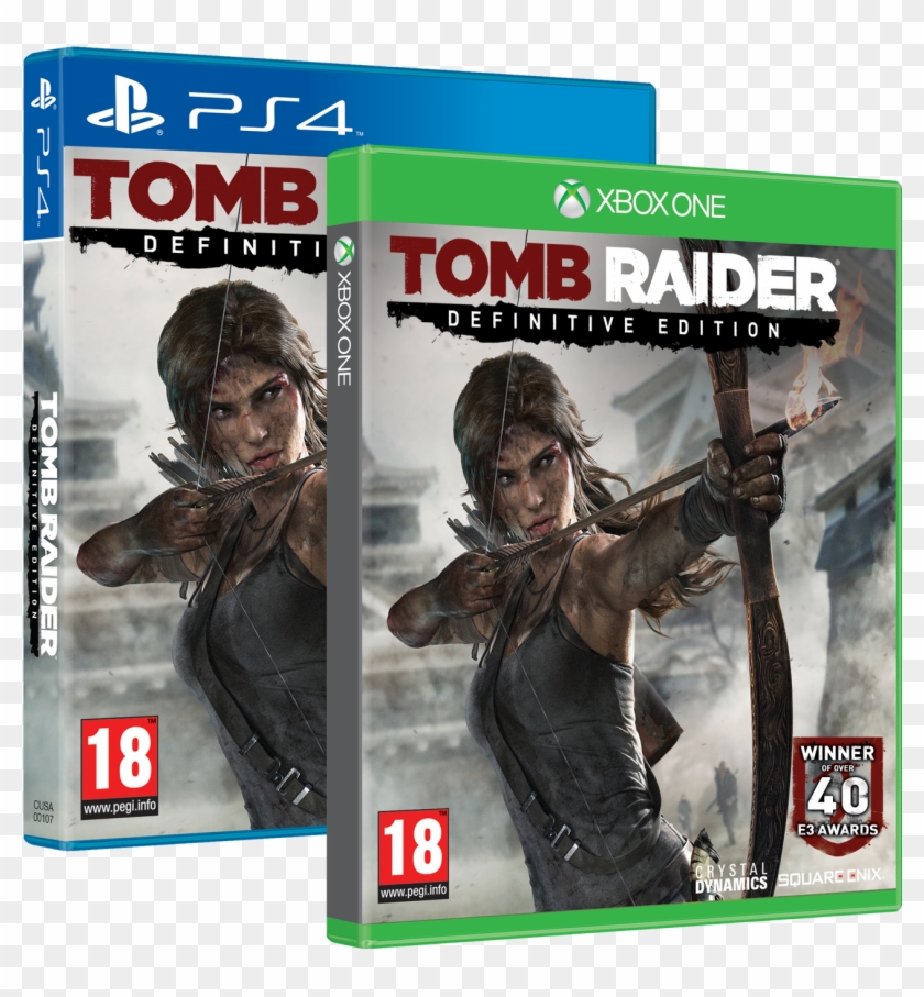 Today Crystal Dynamics Launched Tomb Raider Definitive - Tomb Raider Definitive Ps4 Clipart