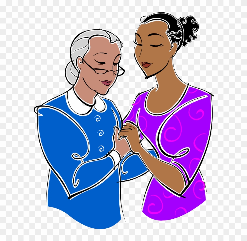 Pastor Church Minister Transparent & Png Clipart Free - Old Lady Praying Clipart