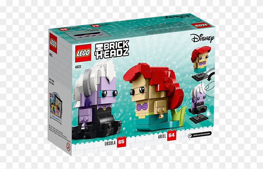 Ariel & Ursula - Ariel Brickheadz Clipart