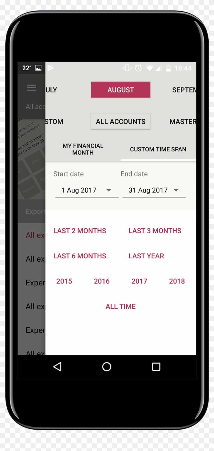 Just As Anywhere Else In The App, Tap The Top Right - Smartphone Clipart